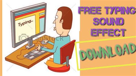 Typing sound effect free download | By video and sound effects channel - YouTube