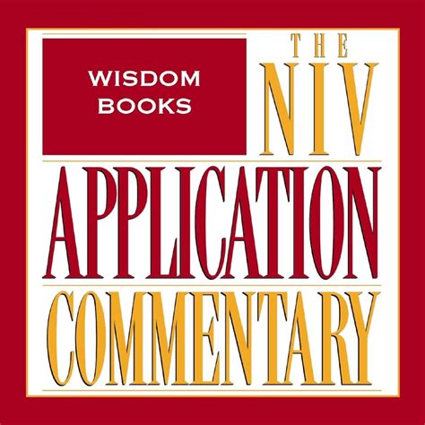 Wisdom Books, 5 vols. (NIV Application Commentary | NIVAC) | Logos ...