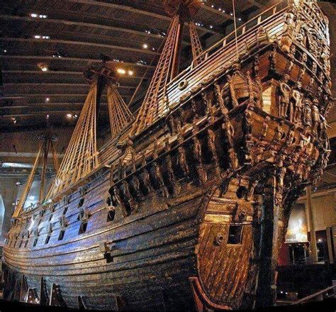 Swedish Warship Vasa,sunk on 1628 and recovered in ocean in 1961. | Vasa, Sweden, Stockholm