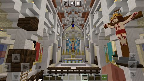 [FREE FRIDAY] The interior of a church I built in Minecraft, dedicated ...