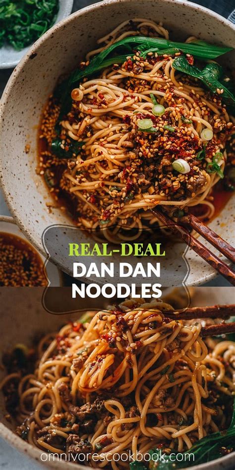 Dan Dan Noodles | Asian recipes, Asian noodle recipes, Recipes