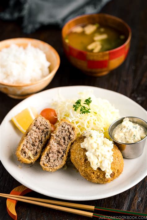 Menchi Katsu (Ground Meat Cutlet) メンチカツ • Just One Cookbook