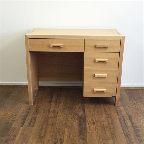 Solid ash wood Bedroom Furniture Dressing Table 5 Drawers