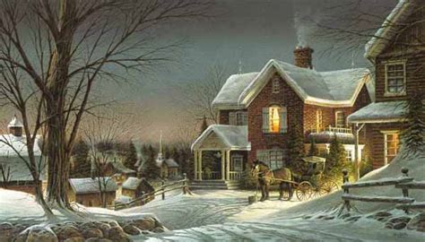 House Call - Winter by Terry Redlin