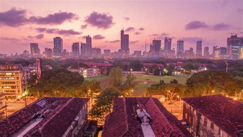 Night skyscrapers with lights in Mumbai, India image - Free stock photo - Public Domain photo ...