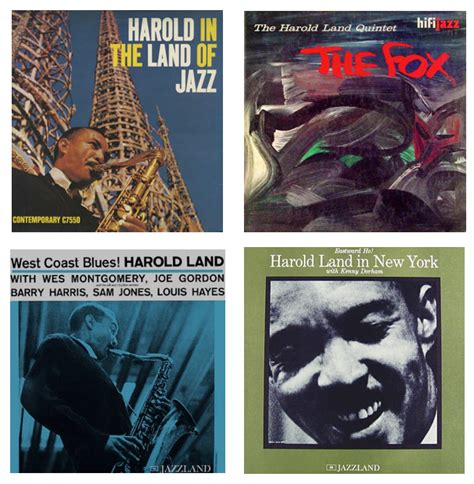 JAZZ SCENE USA #8 - HAROLD LAND / RED MITCHELL - Jazz Research