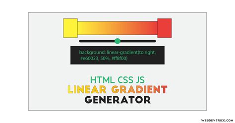 Linear Gradient Generator With Color Picker | Get CSS Code of Gradient