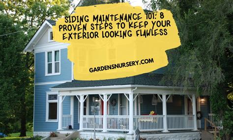 Siding Maintenance 101: 8 Proven Steps To Keep Your Exterior Looking ...