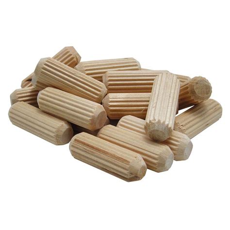 Amazon.com: wolfcraft 2960405 Straight Fluted Wood Dowel Pins, 1/4in ...