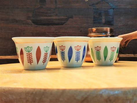 6X Premium Lebanese Coffee Cups Fnejin Ahwe Shaffe From | Etsy