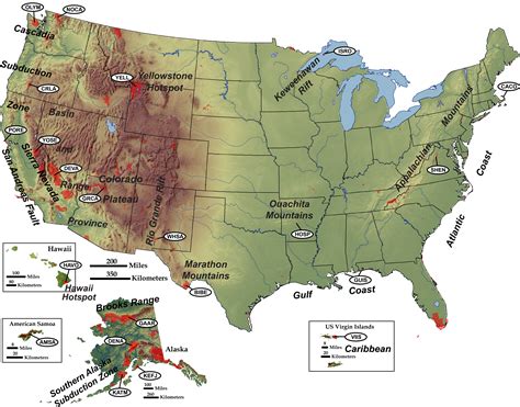 Map Of Us Tectonic Plates - United States Map