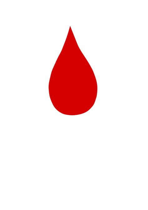 Blood Drop - Openclipart