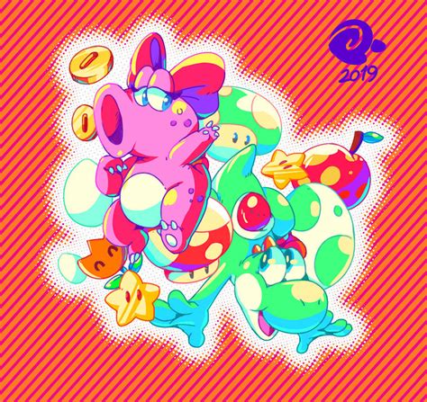 Yoshi Birdo by Ropnolc on DeviantArt