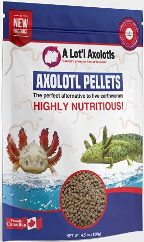 Axolotl Food Guide - Best natural and commercial Food options - AquariumStoreDepot