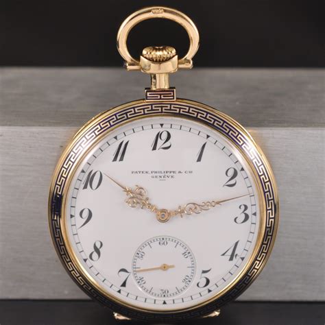 Patek Philippe Pocket Watch - Gold, Mint condition, Year: 1920