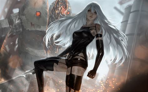 NieR Automata YoRHa Type A No 2 Wallpaper,HD Games Wallpapers,4k Wallpapers,Images,Backgrounds ...