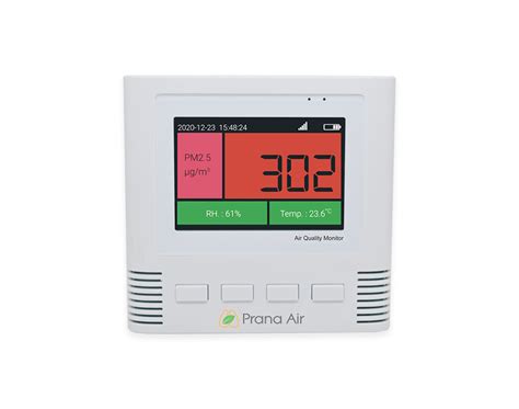 Accuracy of Prana Air's Sensors | Monitors Air Quality Data