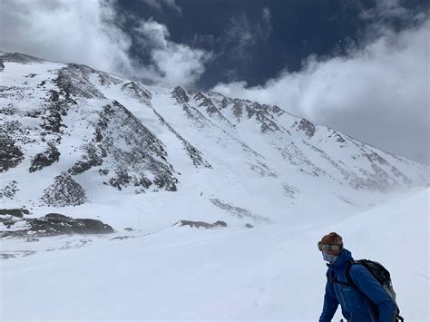 Climbing Quandary Peak Summit County in Colorado