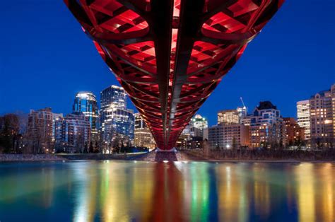 Peace Bridge In Calgary Stock Photos, Pictures & Royalty-Free Images - iStock