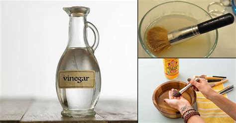 How To Clean Makeup Brushes With Vinegar ⋆ Bright Stuffs