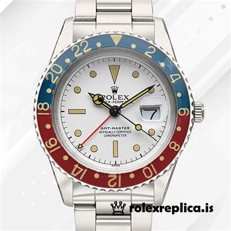 Rolex GMT-Master 6542 Rolex Calibre 2836 Men's White Dial - Replica ...