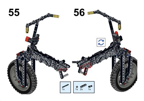 Lego Instructions – Technic Folding Bicycle – L-Hub of Universe Wang