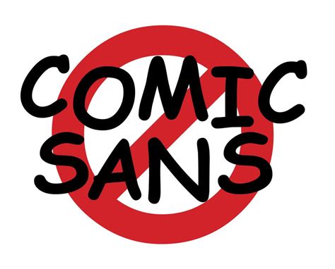 Hating Comic Sans Is Not a Personality - The New York Times