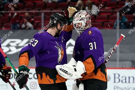 Arizona Coyotes Goaltender Adin Hill 31 Editorial Stock Photo - Stock ...