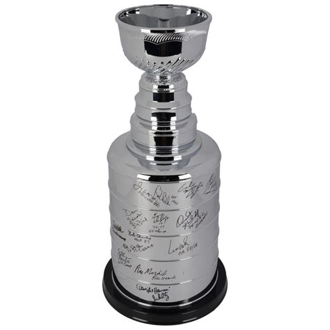 Philadelphia Flyers 1973-74 and 1974-75 Stanley Cup Champions Autographed 2' Replica Stanley Cup ...