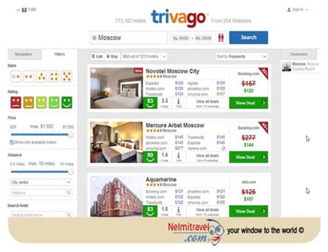 Finding the best Hotel Deals with Trivago |Nelmitravel