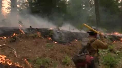 Firefighters continue containment efforts on Caldor Fire