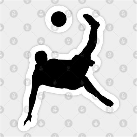 Wayne Rooney Bicycle Kick - Rooney - Sticker | TeePublic