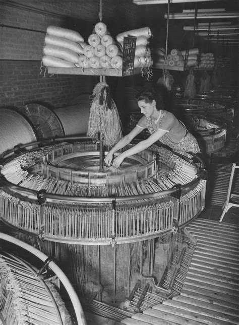 Circular looms at Manhattan Works in Jute/weaving at Dundee Heritage Trust