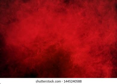 Abstract Red Smoke On Black Background Stock Photo 1445240588 ...