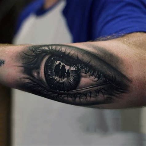 Top 100 Eye Tattoo Designs For Men - A Complex Look Closer