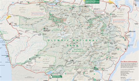 Discovering The Wonders Of Olympic National Forest Map - Las Vegas ...