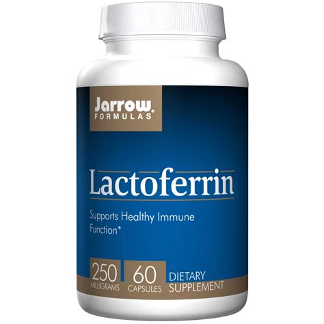 Jarrow Formulas, Lactoferrin, 250 mg, 60 Capsules - iHerb.com