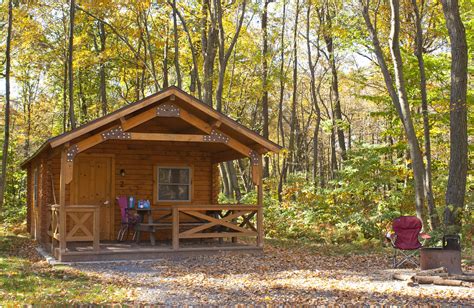 A camping cottage at French Creek State Park. | This cozy wo… | Flickr