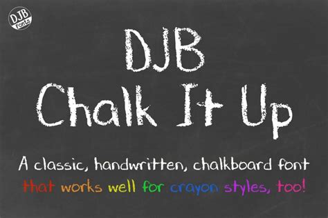 16 Best Chalk Crayon Fonts | Design Inspiration