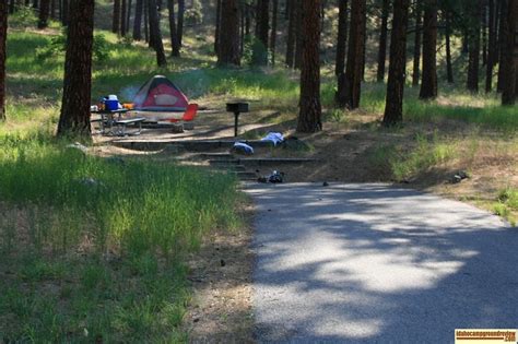 Hot Springs Campground Campsites | Images And Descriptions