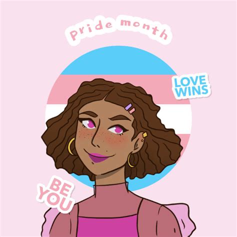 Placeit - Pride Month-Themed Twitch Emote Logo Maker Featuring Illustrated Characters