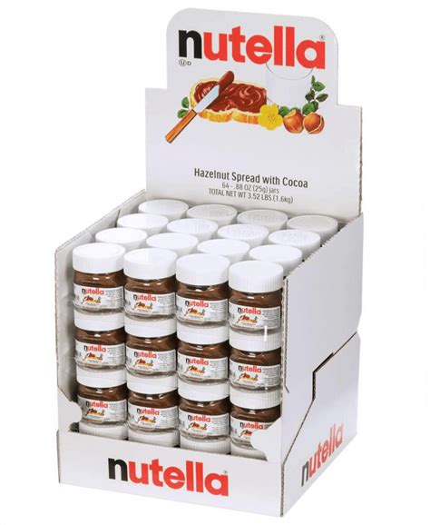 Nutella Mini Jar (64x.88oz) - ARDesserts