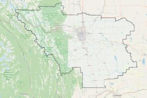CRAZ Boundary Map 2023 | Calgary Region Airshed Zone