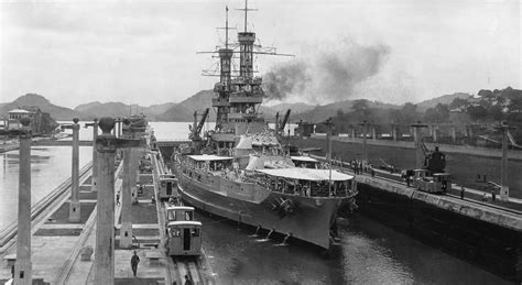 Battleship USS Arizona Panama Canal | World War Photos