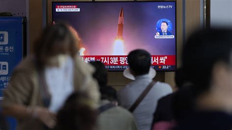 North Korea conducts 4th round of missile tests in 1 week : NPR