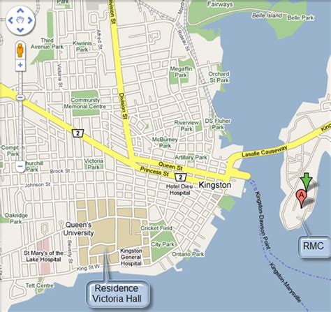 Map Of Kingston Ontario Streets - Bobbie Stefanie