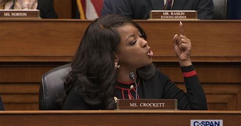 Rep. Crockett Reacts to 'White Privilege' Remark | C-SPAN.org