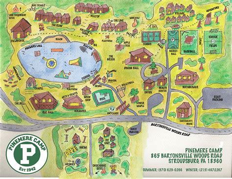 Camp Map – Pinemere Camp