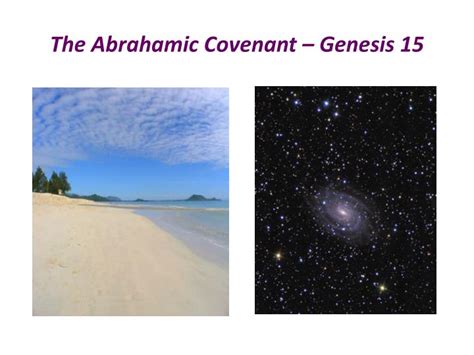 PPT - The Abrahamic Covenant – Genesis 15 PowerPoint Presentation - ID:3086832