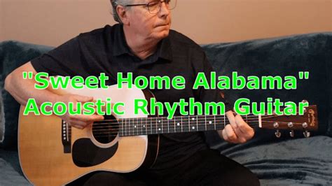 Sweet Home Alabama - Acoustic Rhythm Guitar - YouTube